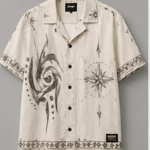 tattoo print shirt